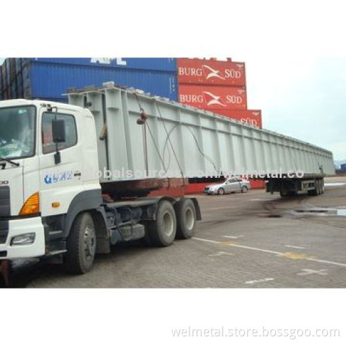 Steel structural bridge girder